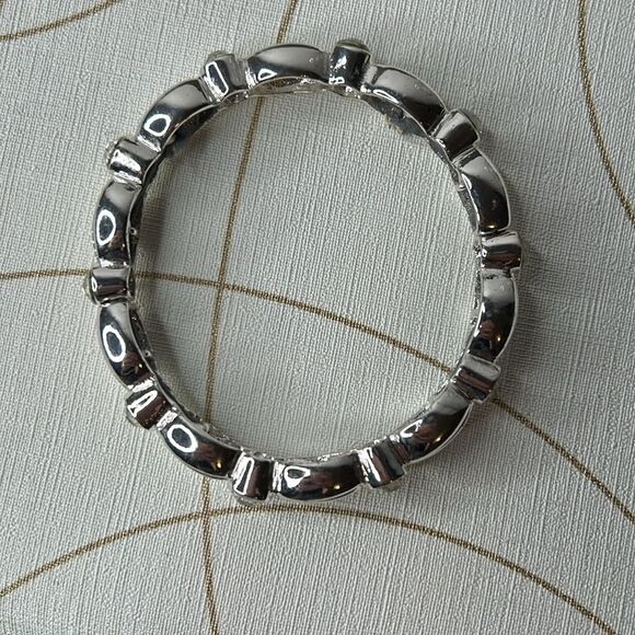 Trafari Silver Bangle Bracelet - Picture 3 of 5